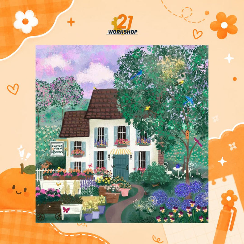 500pcs Jigsaw Puzzle Seasonal City & Nature Light Scene