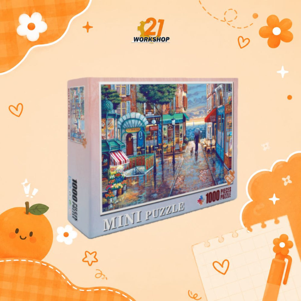 Mini Puzzle Jigsaw 1000pcs Puzzle Birthday Gift 1000 Pieces Puzzle / Puzzle Frame / Kids Toy