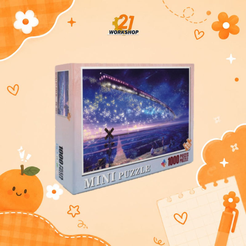 Mini Puzzle Jigsaw 1000pcs Puzzle Birthday Gift 1000 Pieces Puzzle / Puzzle Frame / Kids Toy