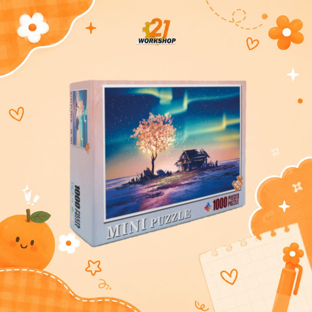 Mini Puzzle Jigsaw 1000pcs Puzzle Birthday Gift 1000 Pieces Puzzle / Puzzle Frame / Kids Toy