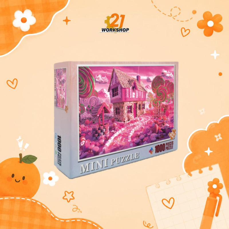 Mini Puzzle Jigsaw 1000pcs Puzzle Birthday Gift 1000 Pieces Puzzle / Puzzle Frame / Kids Toy