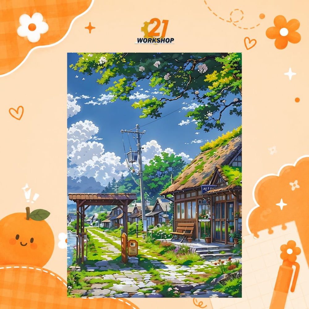 1000PCS Scenery Jigsaw Puzzle Adults Dewasa 70x50cm Challenging Landscape Art Stress Relief Gift