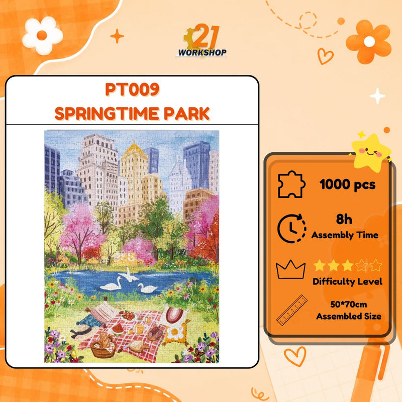 Robotime Rowood Wooden & Premium Cardboard Jigsaw Puzzle 200pcs / 1000pcs