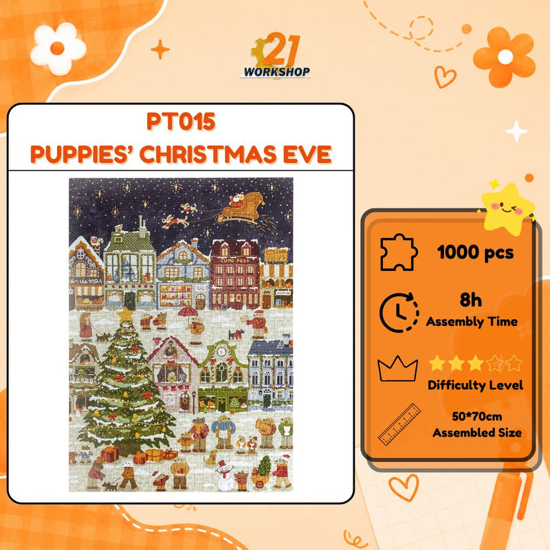 Robotime Rowood Wooden & Premium Cardboard Jigsaw Puzzle 200pcs / 1000pcs