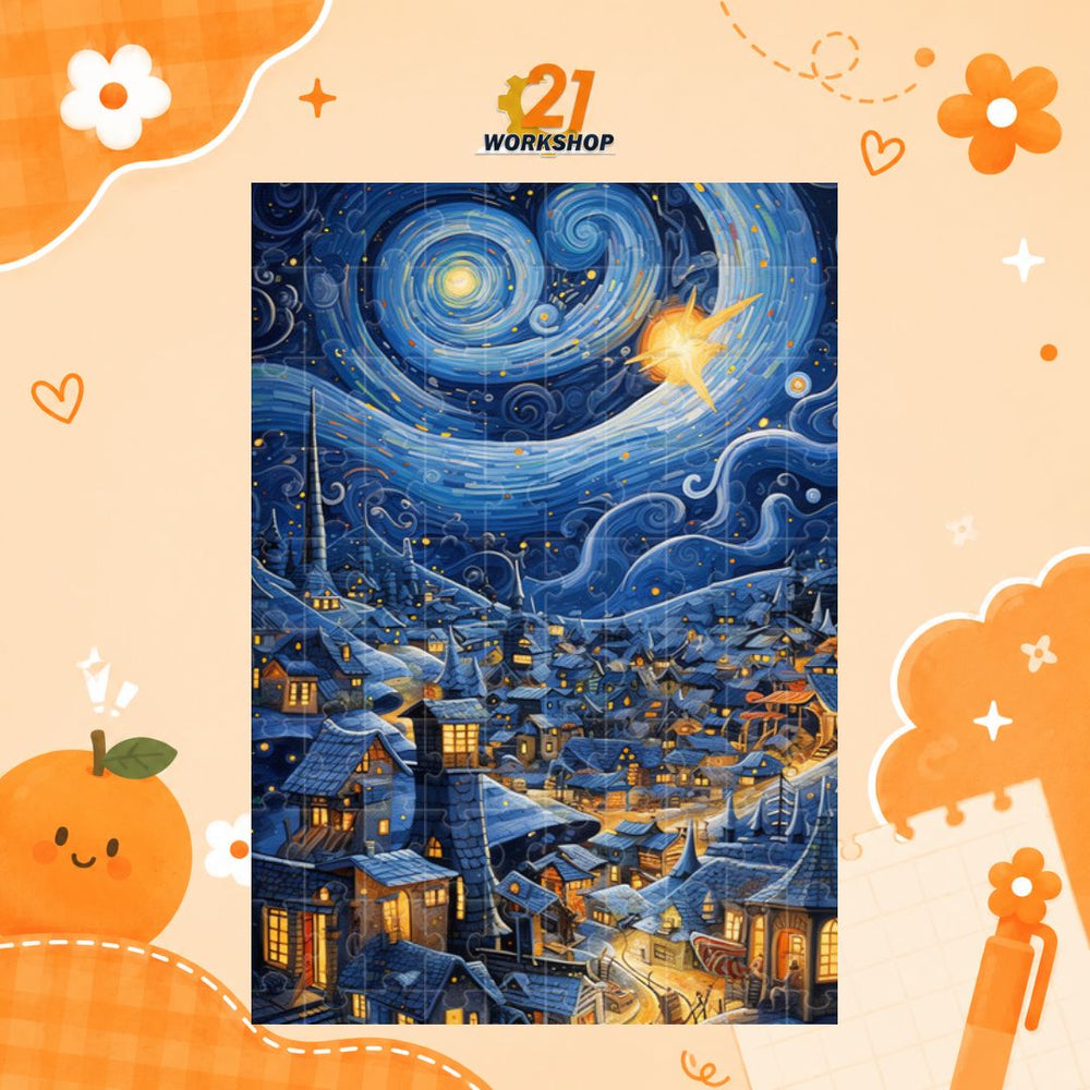 300pcs 38x26cm Jigsaw Healing Resin Plastic Puzzle