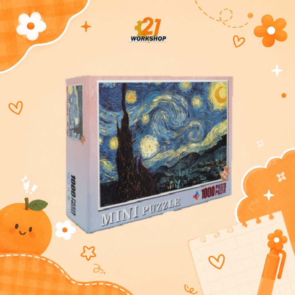 Mini Puzzle Jigsaw 1000pcs Puzzle Birthday Gift 1000 Pieces Puzzle / Puzzle Frame / Kids Toy