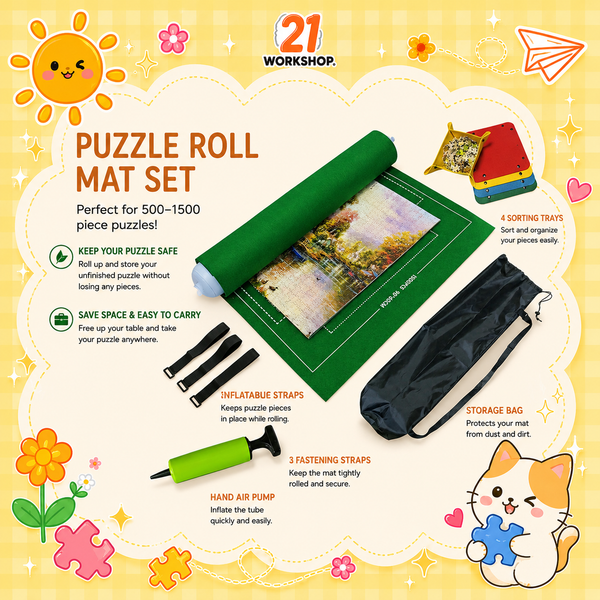 Puzzle Blanket Storage Jigsaw Puzzle Pad