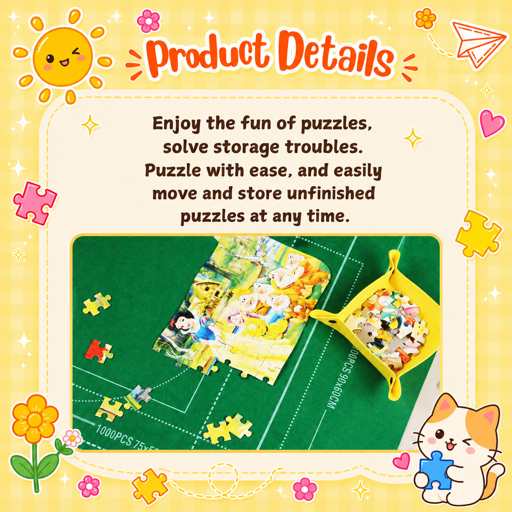 Puzzle Blanket Storage Jigsaw Puzzle Pad