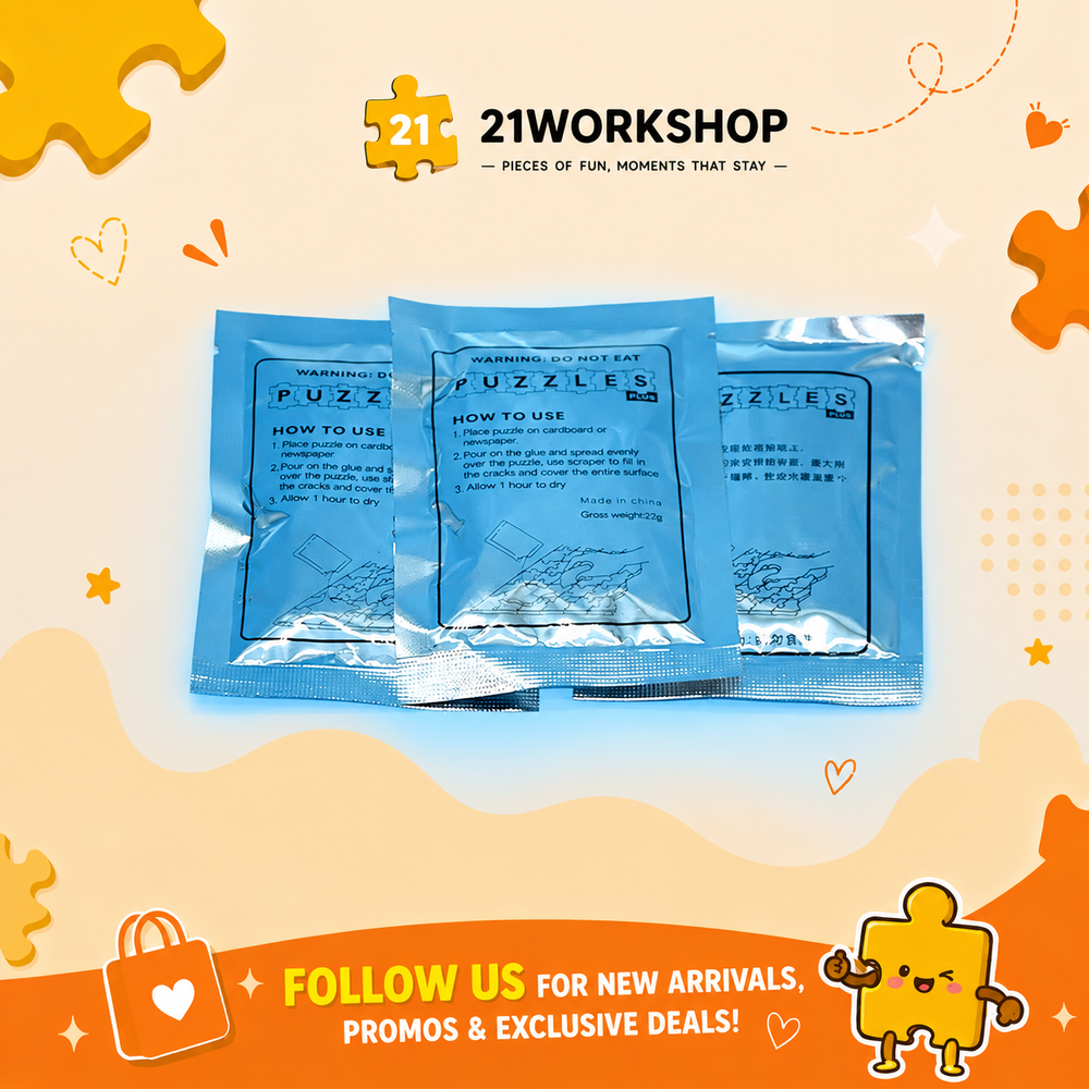 25g Non-Toxic Jigsaw Quality Puzzle Glue Puzzles / Wooden Puzzle Glue / Mini Puzzle Glue