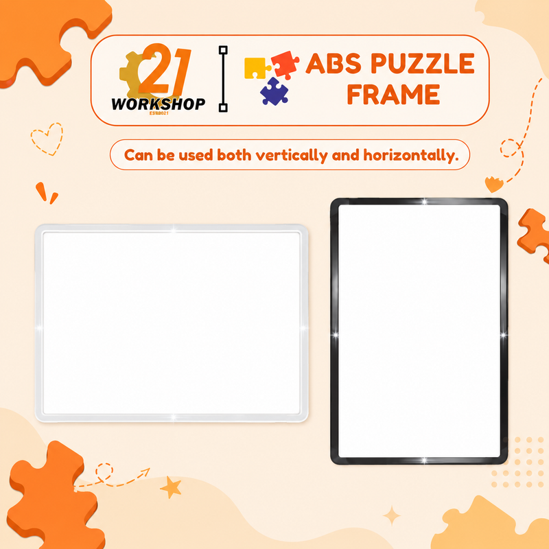 ABS Puzzle Frame (50.5 x 50.5cm / 70 x 50cm / 75 x 50cm)