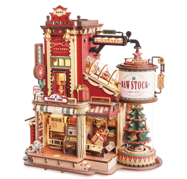 ROKR Dream Gift Factory Wooden Music Box EAB01