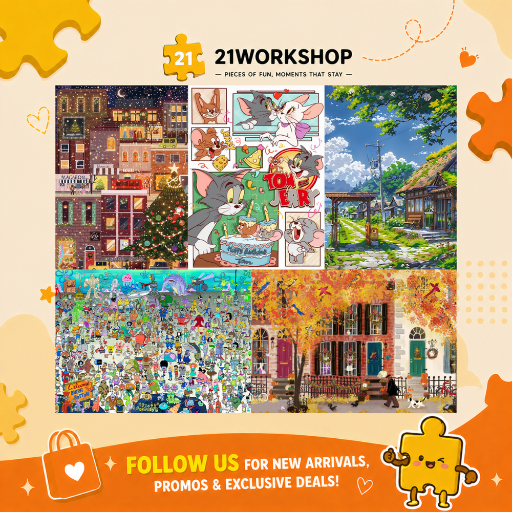 1000PCS Scenery Jigsaw Puzzle Adults Dewasa 70x50cm Challenging Landscape Art Stress Relief Gift