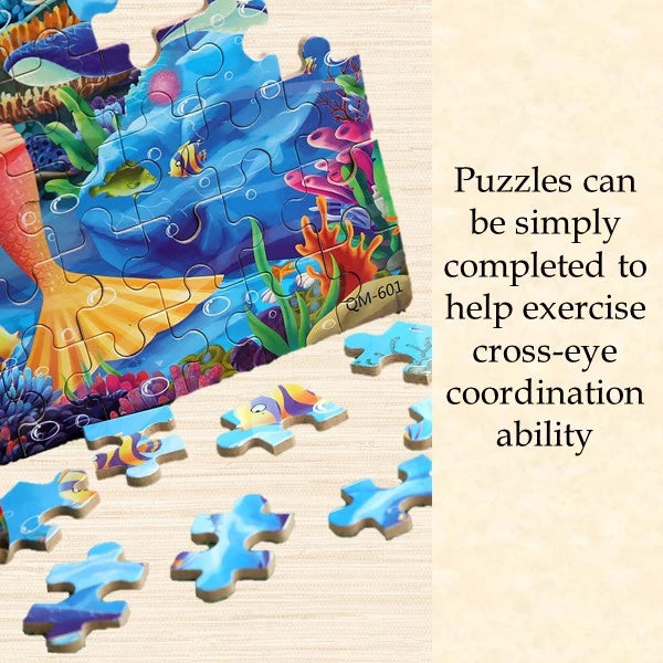 100pcs Kid's Metal Box Puzzle Puzzle Early Learning / Iron Box / Metal Case / Cartoon puzzle / Gift for kids