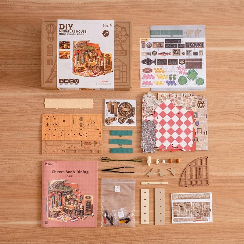 Rolife DIY Miniature House - Cheers Bar & Dining (DG173)