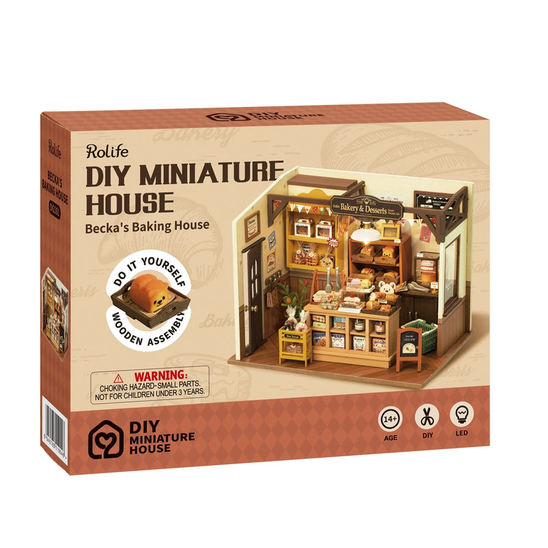 Rolife DIY Miniature House - Becka's Baking House DG161