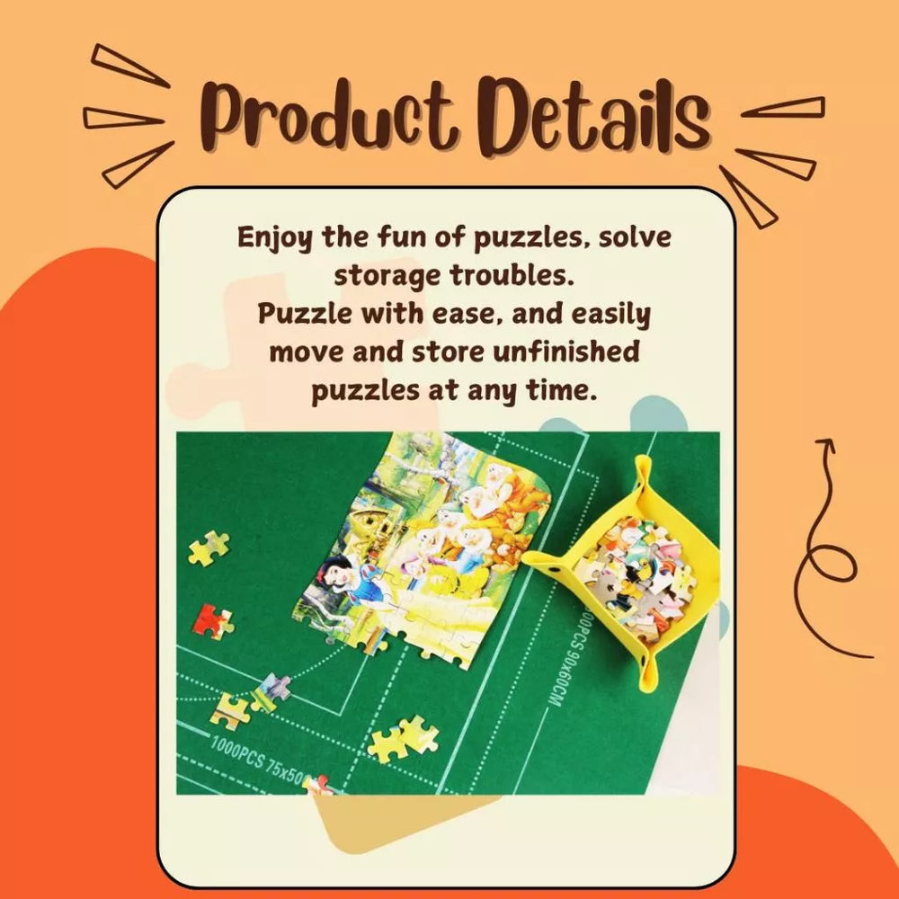 Puzzle Blanket Storage Jigsaw Puzzle Pad