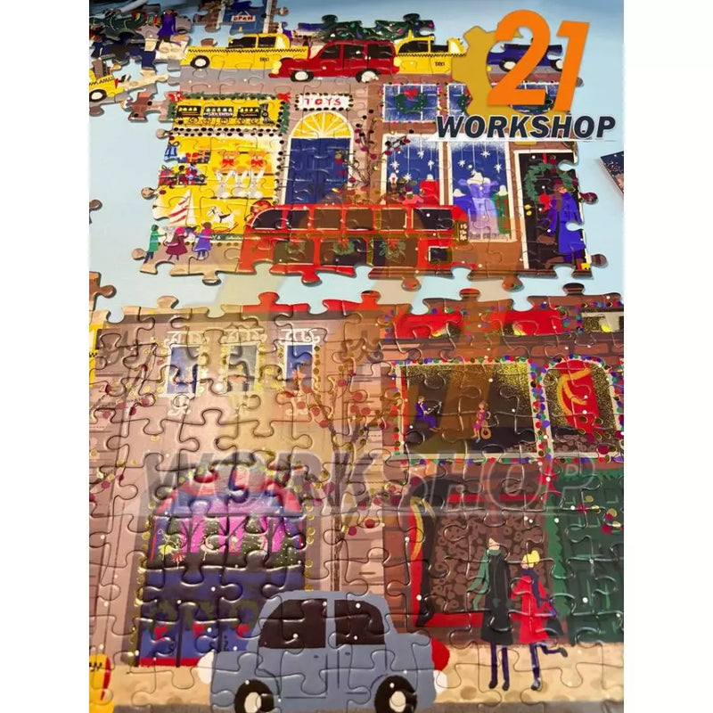 500pcs Jigsaw Puzzle Seasonal City & Nature Light Scene